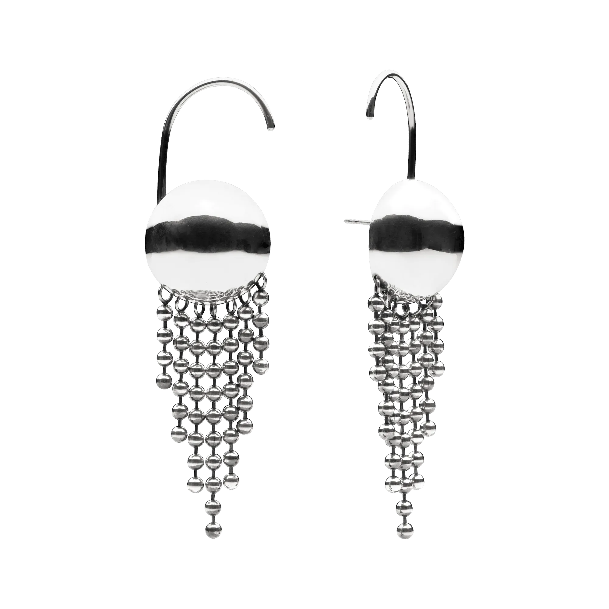 Anabel Show Earrings Silver